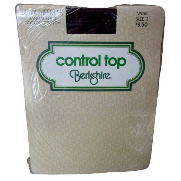 Vtg Pantyhose Stockings Berkshire Burlington 3 Sealed Pkgs Sandal Foot Colors - Picture 4 of 4